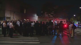 NYC subway shooting protest in Brooklyn