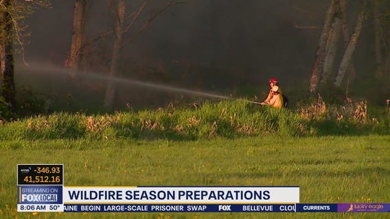 Washington firefighters begin wildfire season preparations