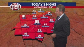 Tuesday midday weather forecast