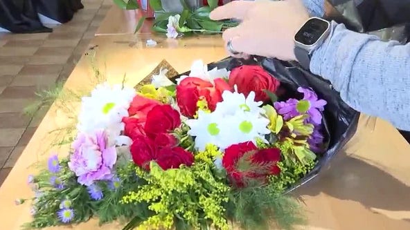 Local flower shop raises funds for California wildfire victims