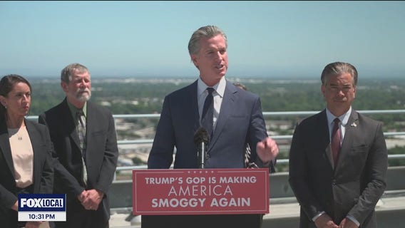 Newsom to sue Trump after Senate blocks California EV rules