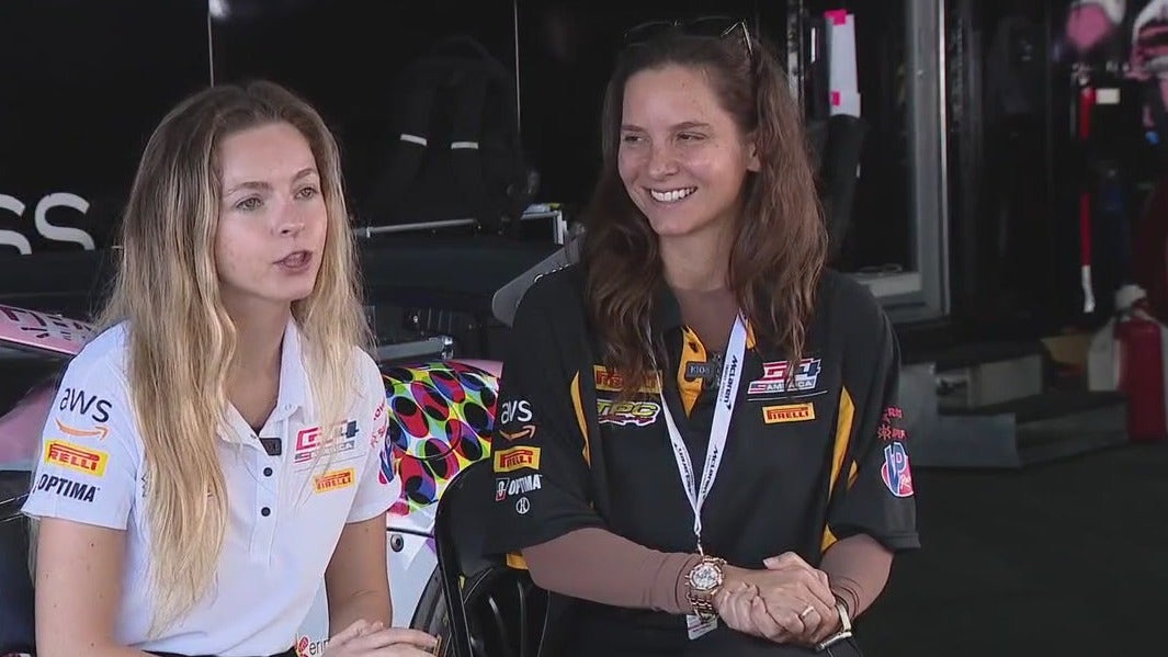 Female racing duo launches initiative to empower women in motorsports, art