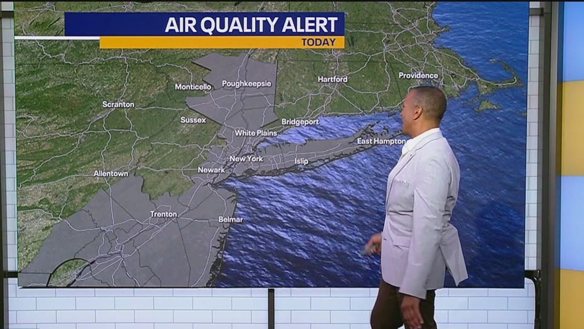Air quality alert in effect for NYC
