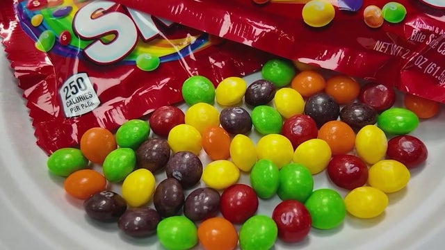 Skittles candy no longer made with controversial food additive titanium dioxide