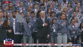 President Biden honors Olympians