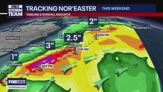 Friday afternoon forecast