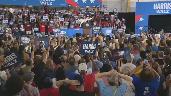 Trump falsely claims Harris campaign used artificial intelligence to inflate Michigan crowd size