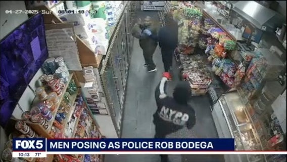 Men posing as NYPD officers rob Brooklyn deli