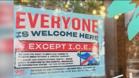 Chicago chocolate shop's signs spark political firestorm