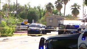 Police search for white sedan after shooting in Tempe