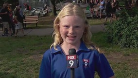 FOX 9 Junior Reporter Elle Cottew covers State Fair