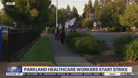 Healthcare workers start strike in Parkland, WA