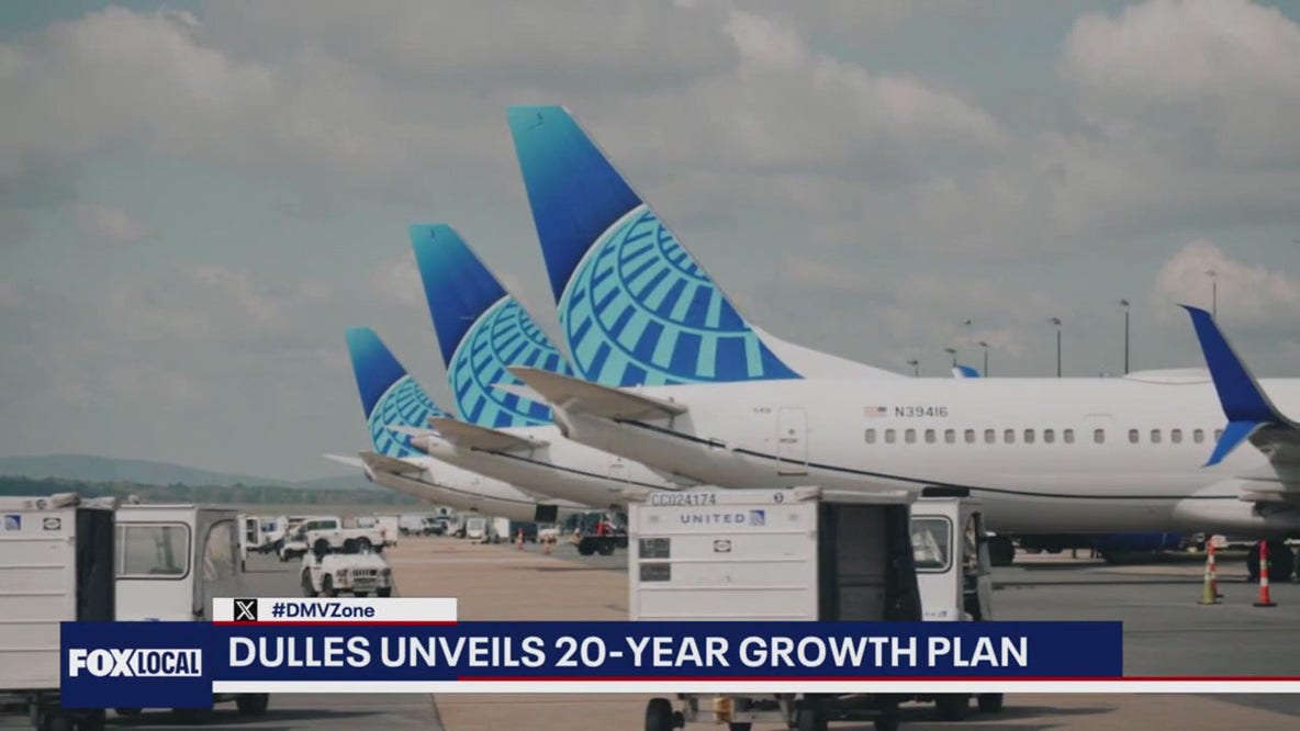 Dulles International Airport unveils 20-year growth plan