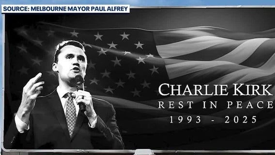 Billboards honoring Charlie Kirk to be displayed