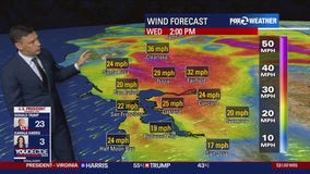 Stronger winds boosting fire danger