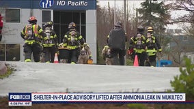 Shelter-in-place advisory lifted after ammonia leak in Mukilteo