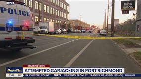 Gun fired during attempted carjacking in Port Richmond