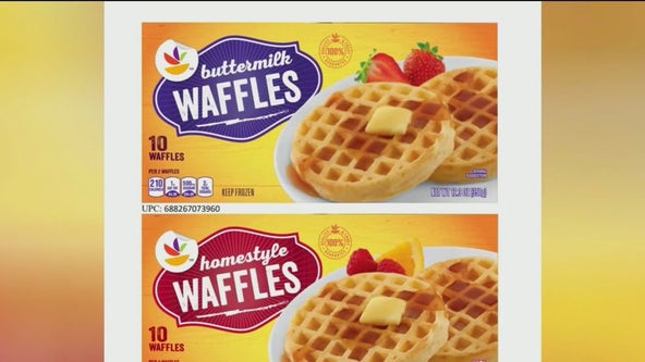 Frozen waffles recalled due to listeria concerns