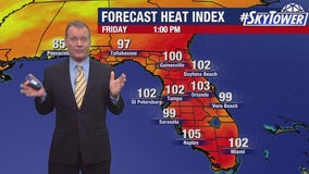 Tampa weather | Highs in the low 90s with storms