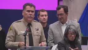 Sheriff Luna talks security in fire zones