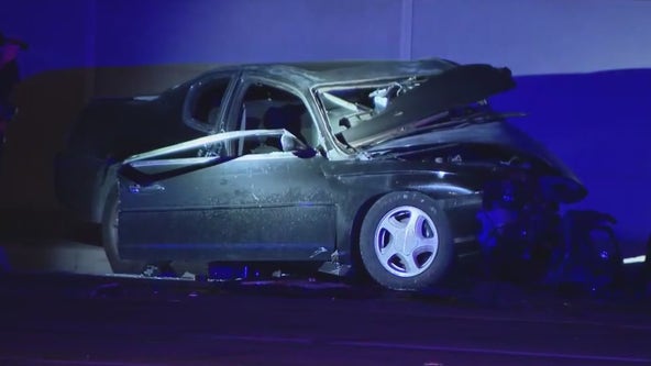 Man, child critically injured in Phoenix crash