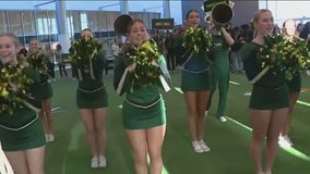 Stevenson High School brings the noise for Orange Friday