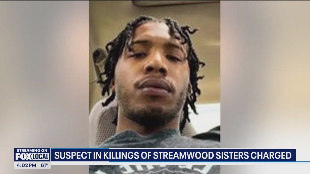 Suspect in killings of Streamwood sisters charged | FOX 32 Chicago