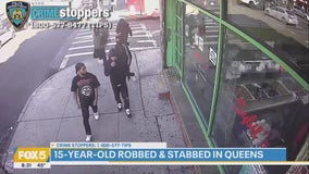 15-year-old robbed, stabbed multiple times in Queens attack by large group