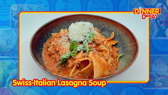 Dinner DeeAs: Swiss-Italian Lasagna Soup