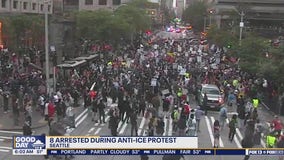 8 arrested during Seattle anti-ICE protest