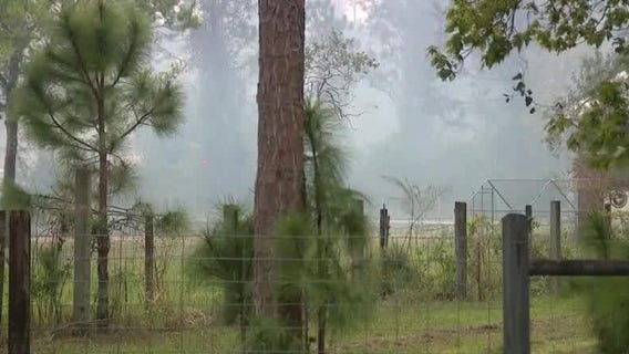 Crews working to contain brush fires in Volusia County