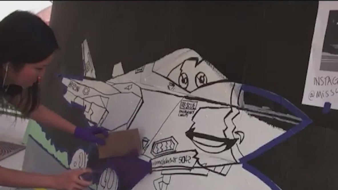 Veteran's Day mural in Goodyear honors those who served