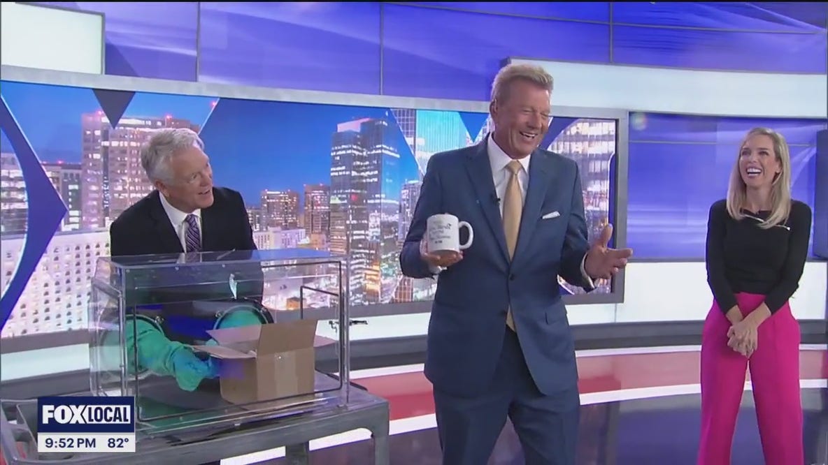 PETA sends FOX 10's John Hook a gift