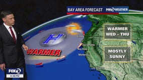 Warmer forecast