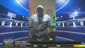 Fan getting hyped up as Eagles start training camp