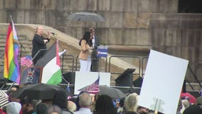 Arndrea Waters King delivers speech at No Kings Day protest in Philly