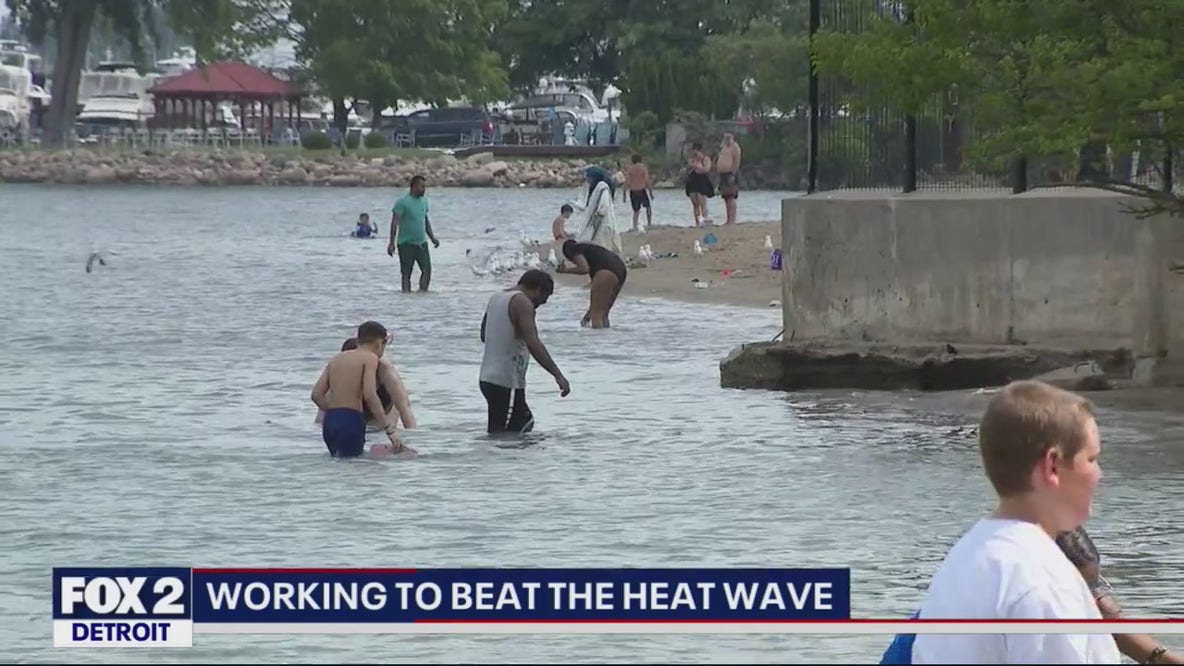 Detroit heat wave wrapping up after one more scorcher
