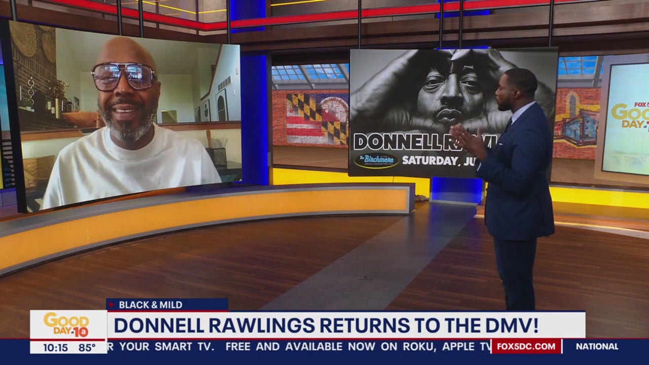 Donnell Rawlings Returns to the DMV FOX 5 DC