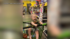 Video: Baby's reaction to Ghostface mask is horror movie-worthy