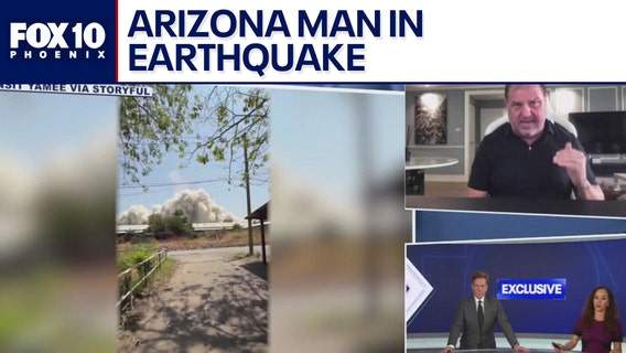Arizona man survives earthquake in Thailand
