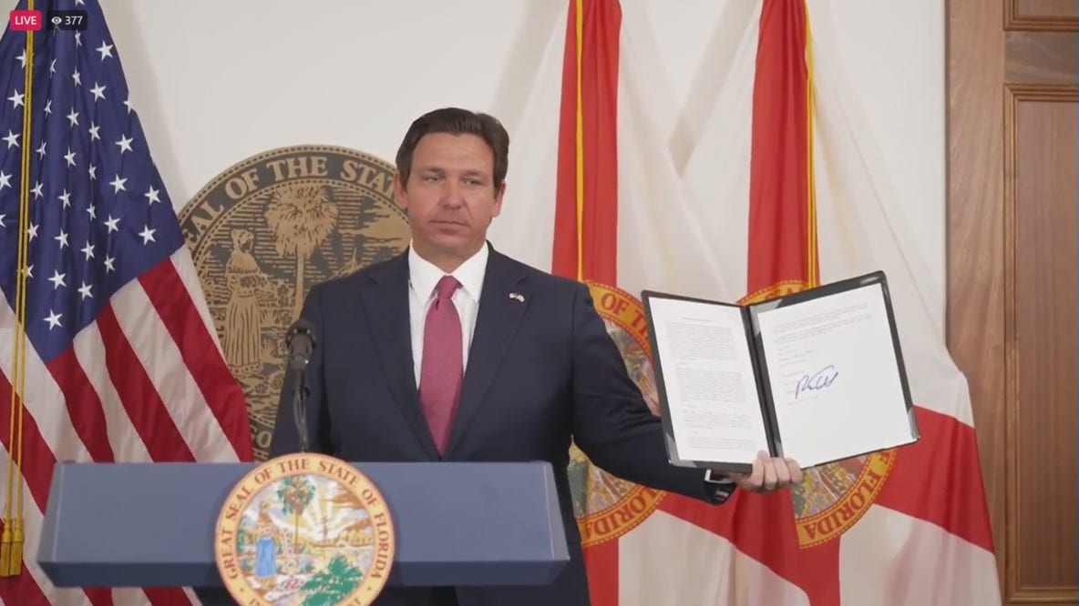 Gov. DeSantis, Florida sign agreement with Trump on immigration