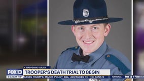 Trial to begin for driver accused in trooper's death