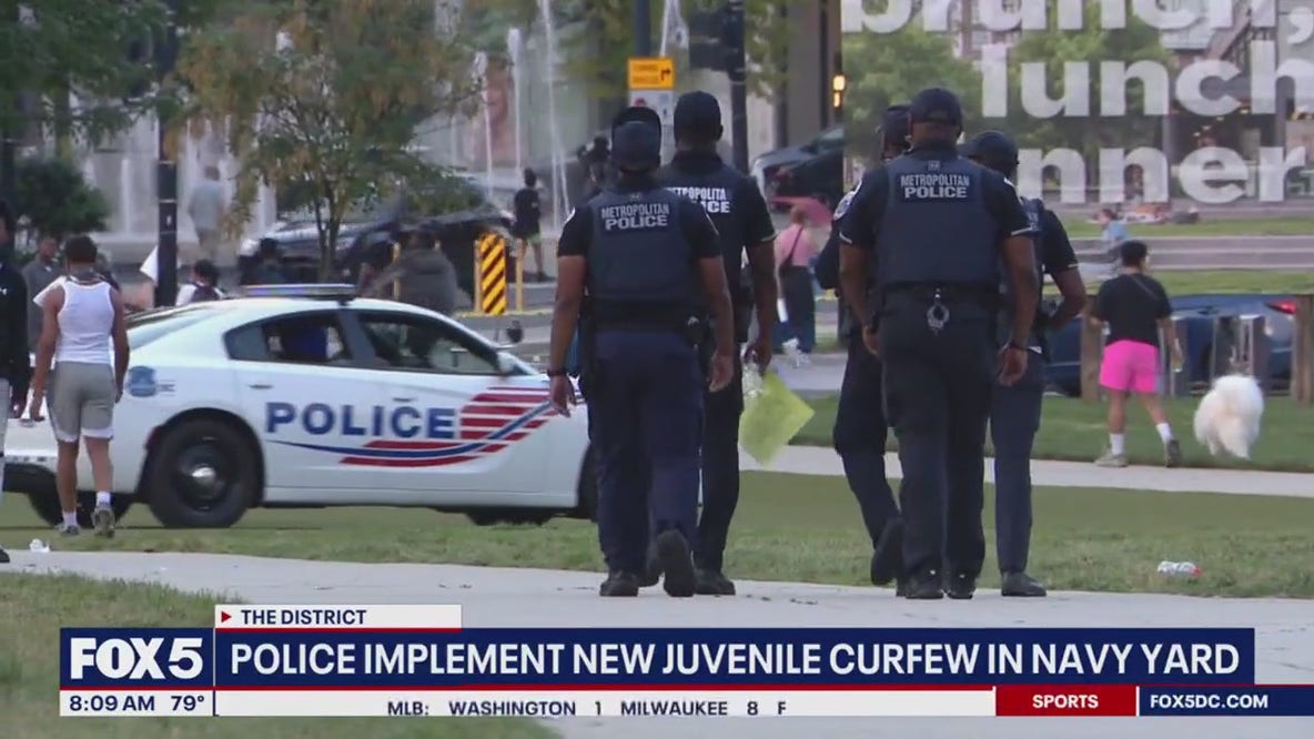 DC police increase enforcement under juvenile curfew
