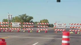 Bridge over Hwy 169 closed after truck impact