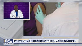 Preventing sickness with flu vaccinations