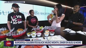 Burgers@ Celebrates Black Music Month, Dîner en Bleu and More