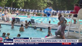 DC pools open early