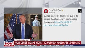 Trump's request to halt hush money sentencing denied