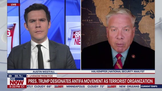 Trump to designate antifa as 'major terrorist organization'