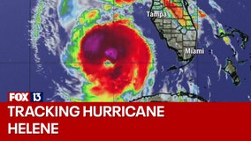 Hurricane Helene moves closer to Florida